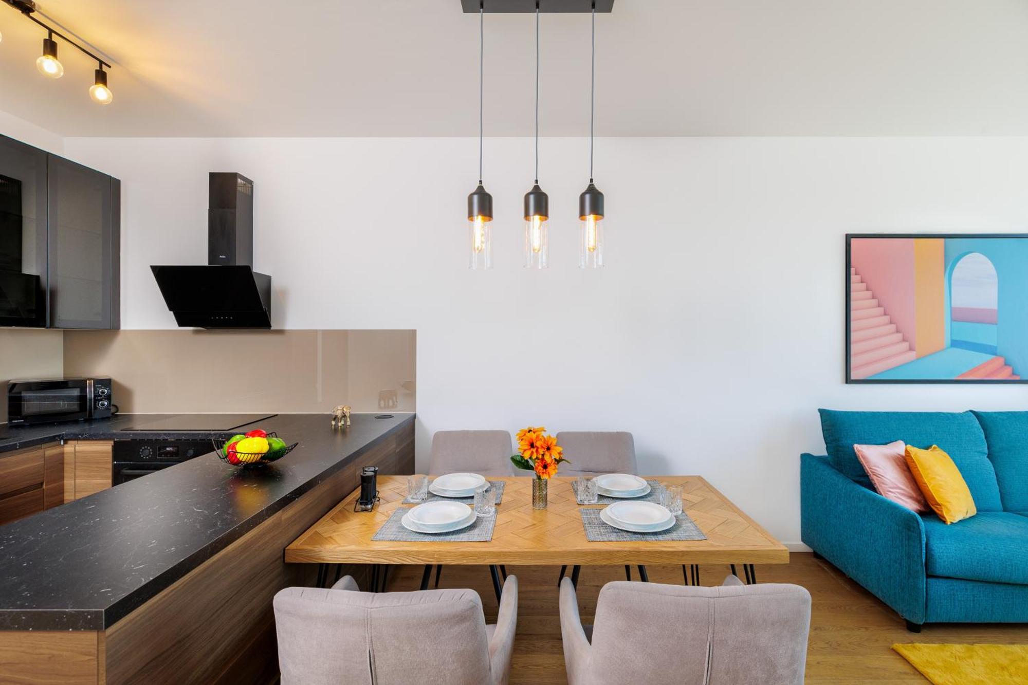 Sky Park 1 - Luxurious #Instaworthy Apartment In Downtown City Center With Included Parking, Best Address In Town Братислава Екстериор снимка