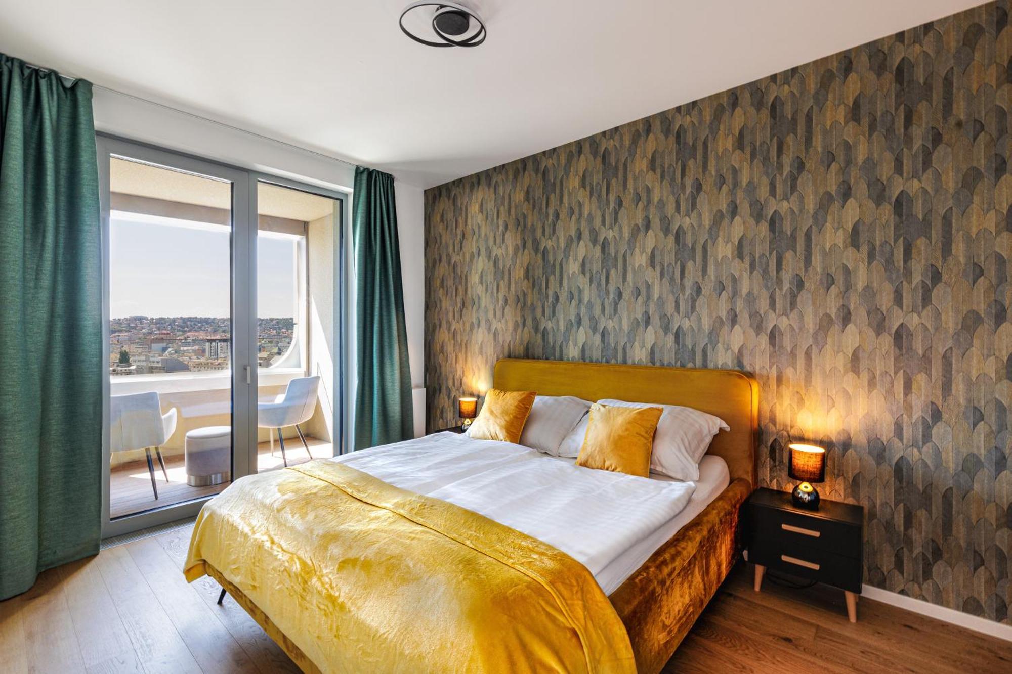 Sky Park 1 - Luxurious #Instaworthy Apartment In Downtown City Center With Included Parking, Best Address In Town Братислава Екстериор снимка